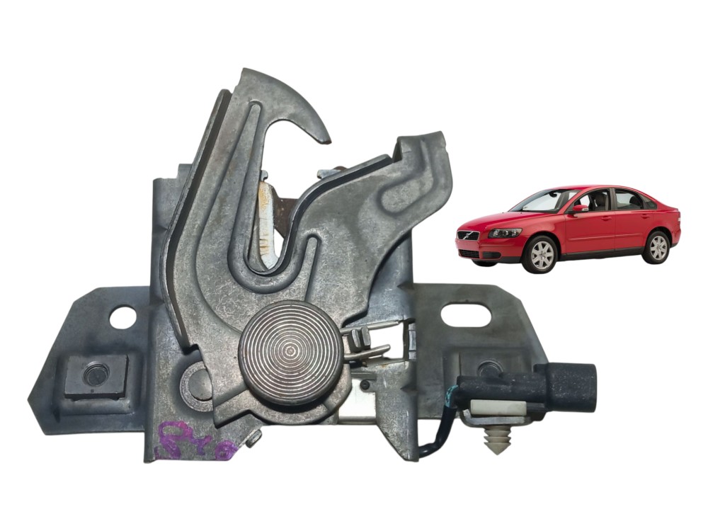 Fechadura Trava Capo Volvo S40 2005 2009 Original 1