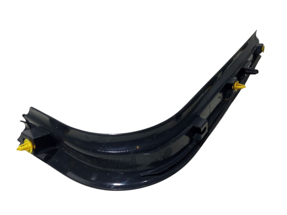 Moldura Acabamento Soleira Dianteira Esquerda Volvo S40 2007 Preto 5