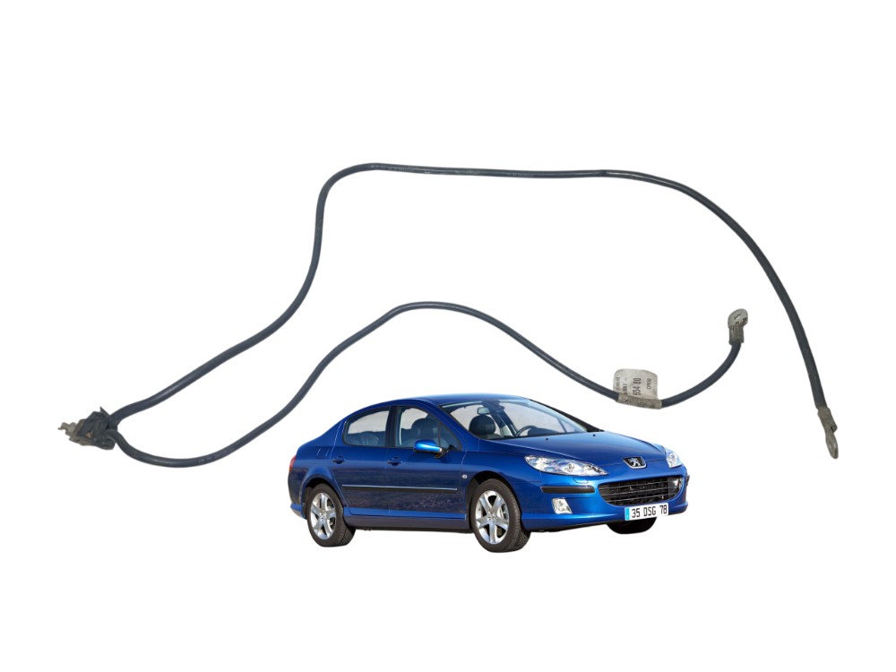 Cabo Polo Negativo Bateria Peugeot 407 Sw 2005 2009 3.0 V6
