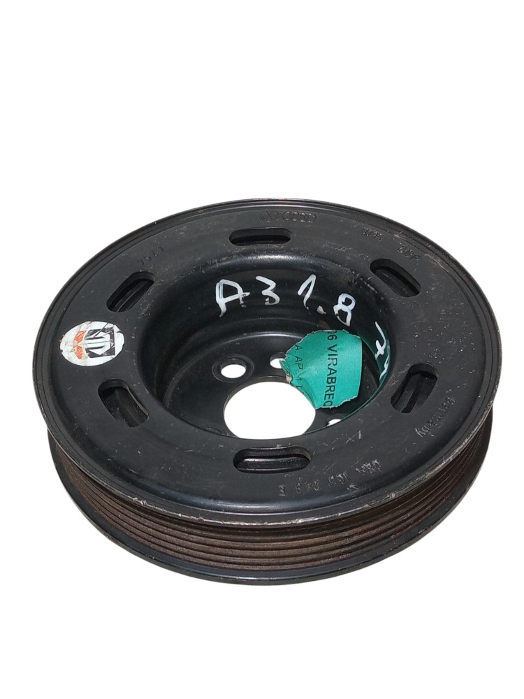 Polia Virabrequim Audi A3 1 8 Vw Golf 2 0 99 2005 Original 5