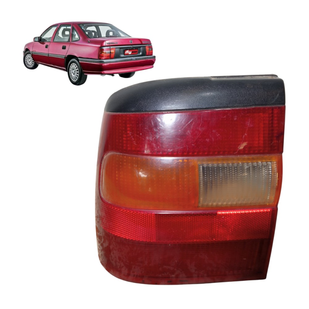 Lanterna Traseira Esquerda Chevrolet Vectra 94 95 96 Esquerdo/motorista Vermelho
