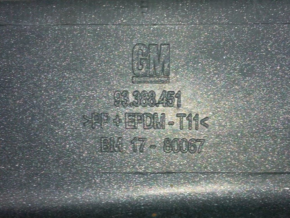 Grade Parachoque Traseiro Chevrolet Celta 2001 2006 Original Prata Brilhante 7