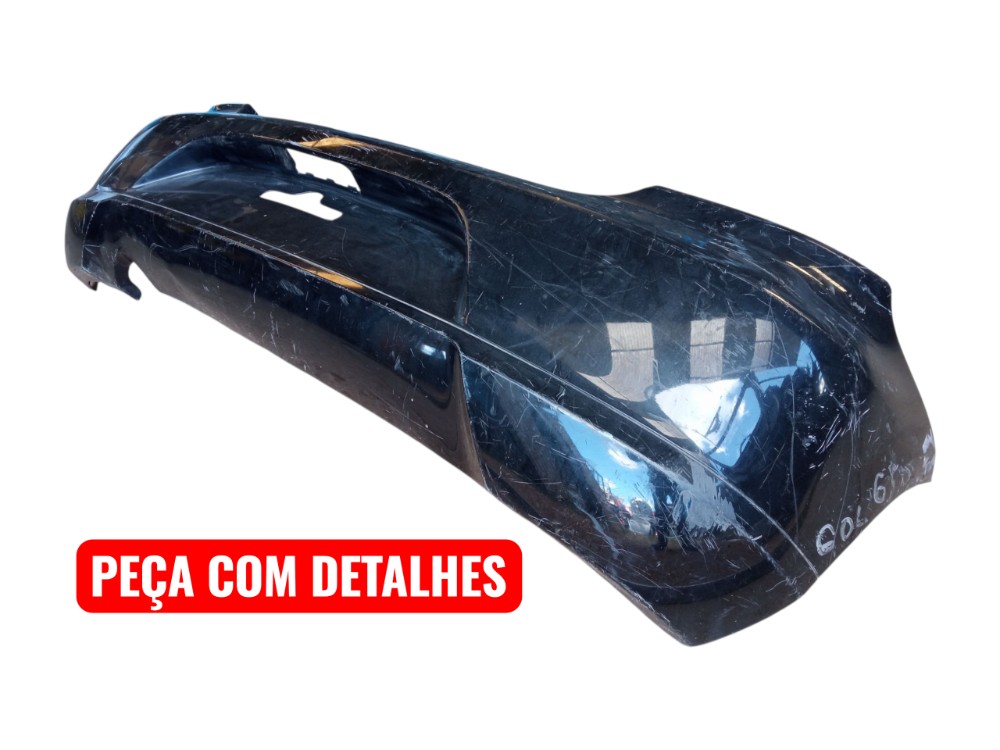 Grade Parachoque Traseiro Vw Gol G5 2009 2012 Original  Preto Brilhante 2