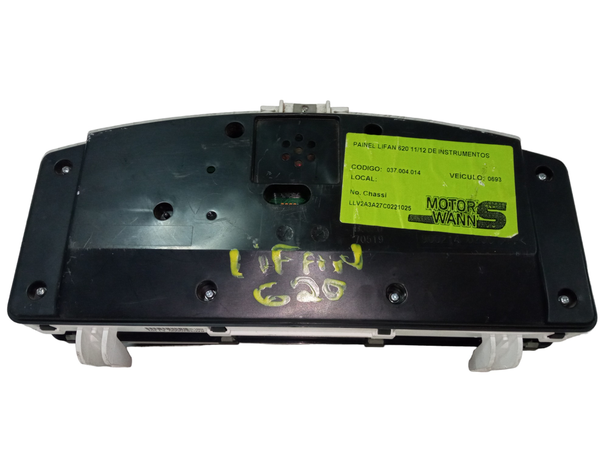 Painel De Instrumentos Lifan 620 2011 A 2015 Original Usado Preto 5