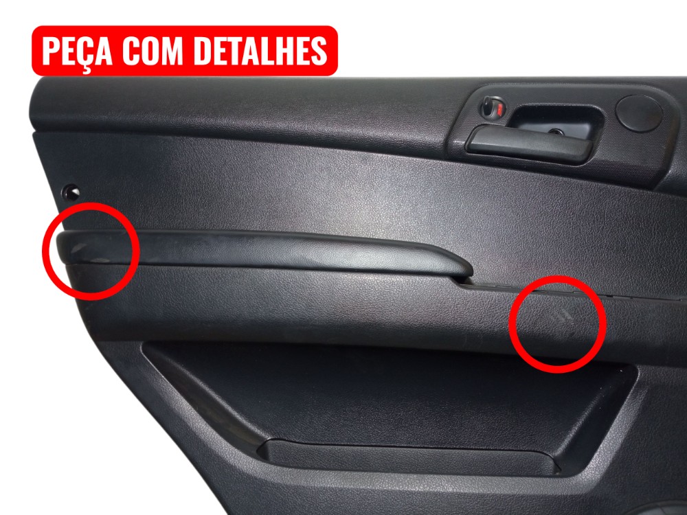 Forro Porta Traseira Esquerda Ssangyong Actyon 2009 2011 2