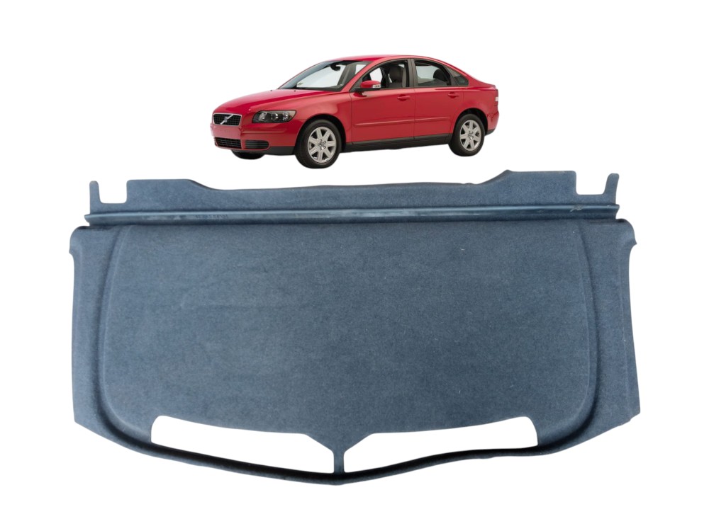 Acabamento Tampao Bagagito Volvo S40 2005 2009 Original  Cinza 1