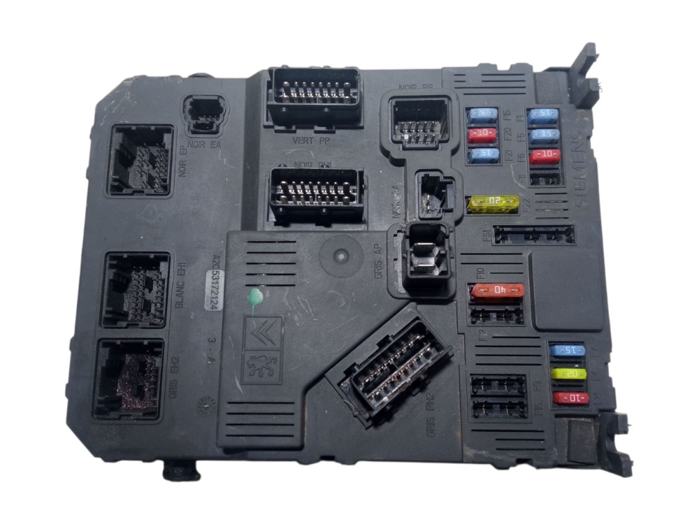 Modulo Bsi Caixa Fusiveis Peugeot 206 207 2007 2012 1.4 1