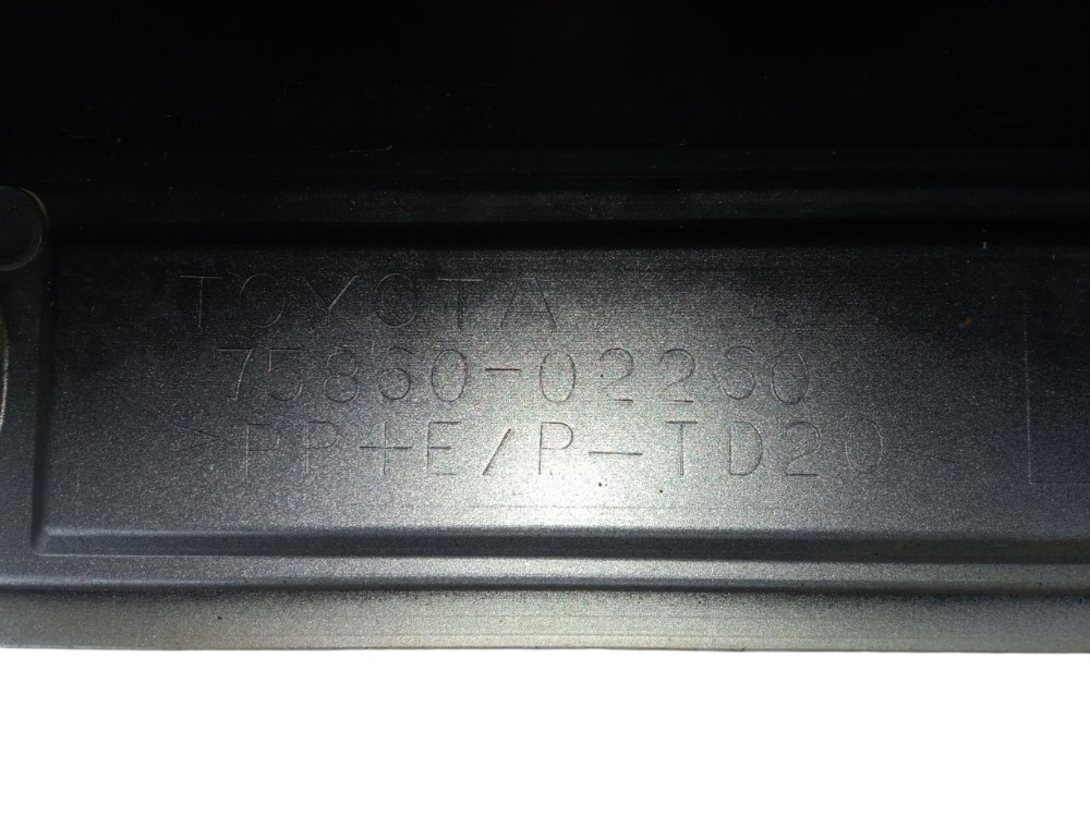 Spoiler Lateral Esquerdo Toyota Corolla Xei 2020 2023 Prata 9