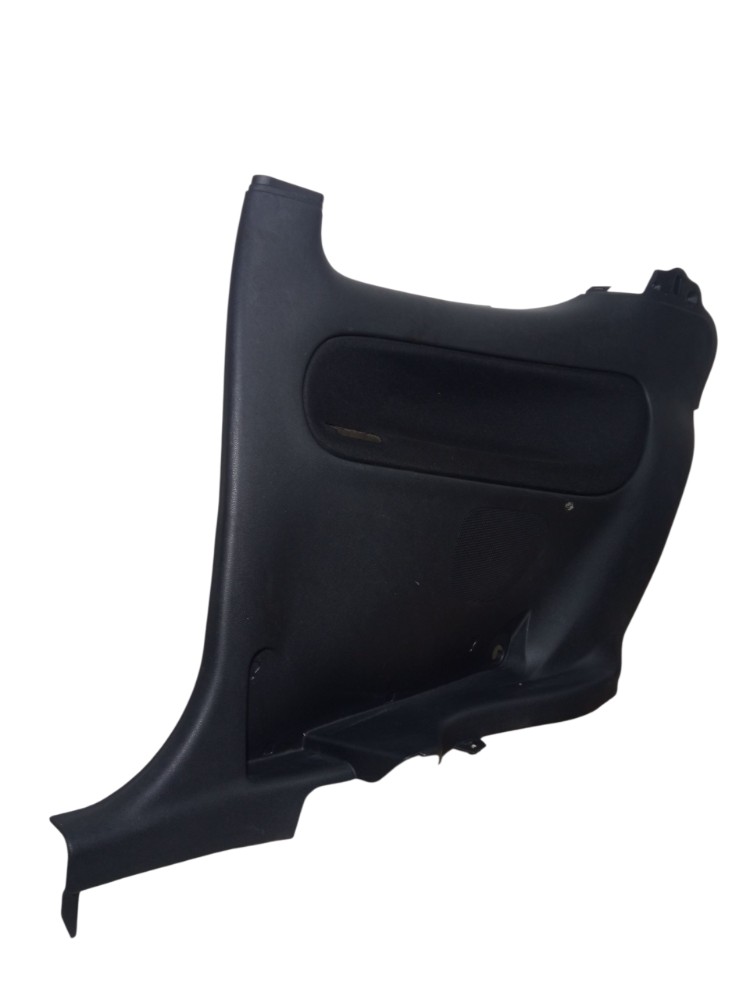 Forro Lateral Traseiro Direito Peugeot 206 2002 2006 2 Porta Preto 3