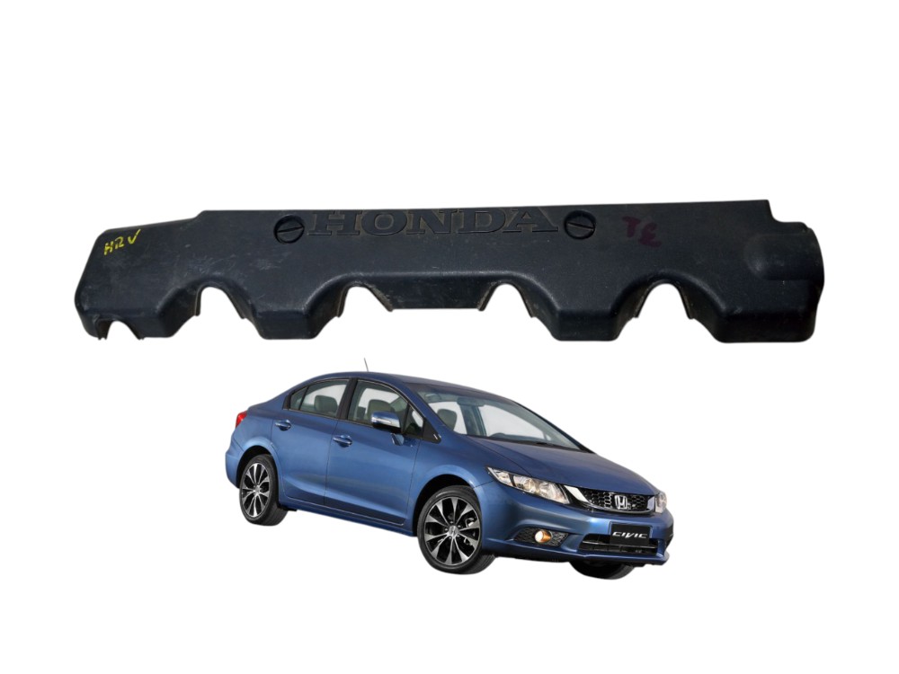 Acabamento Tampa Capa Motor Honda Civic 2012 2016 Original