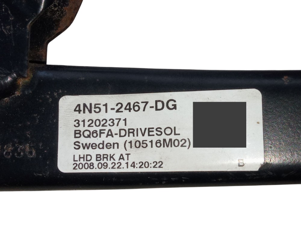 Suporte Pedal Freio Volvo S40 2005 2006 2007 2008 2009 6