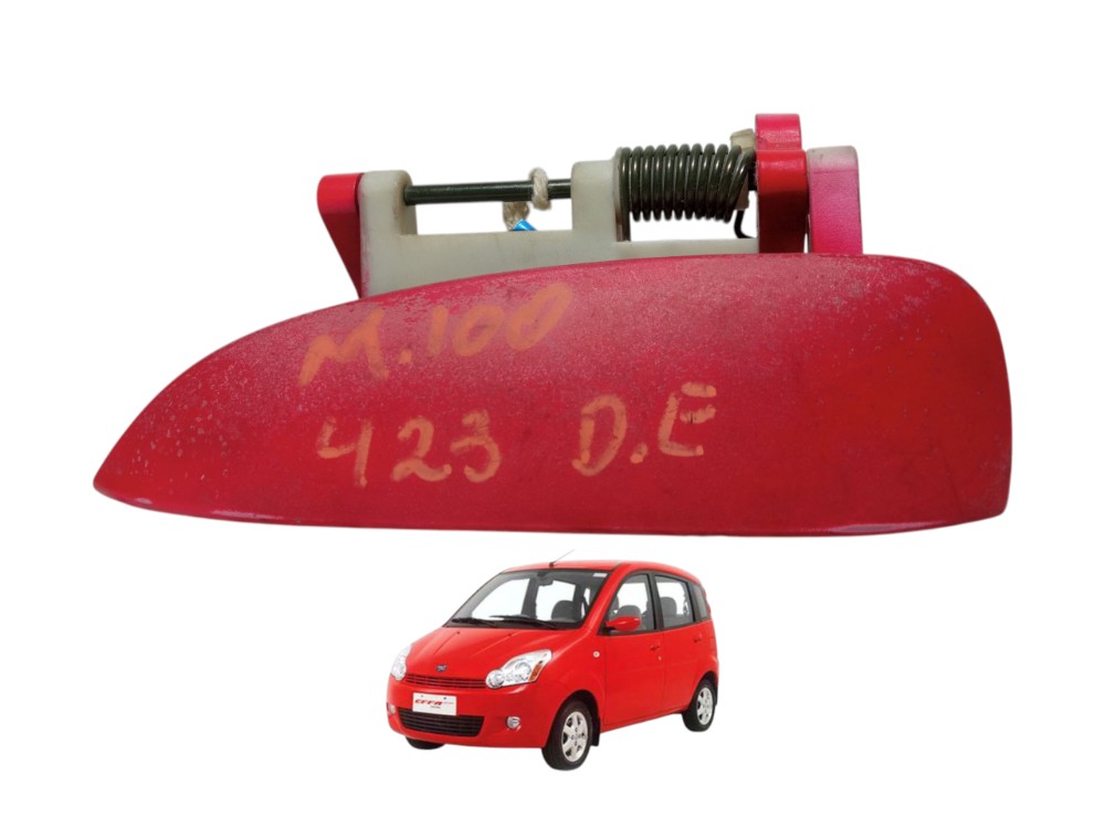 Macaneta Externa Porta Dianteira Esquerda Effa Changhe M100 Vermelho Dianteira 1