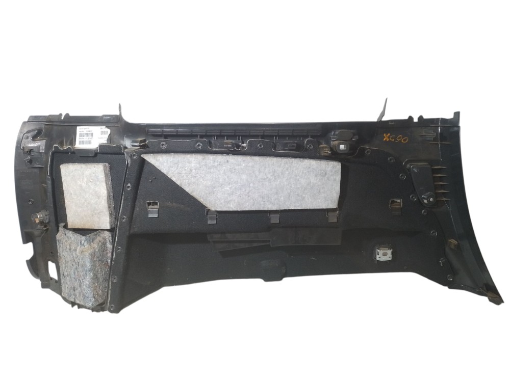Acabamento Lateral Direito Porta Malas Volvo Xc90 2004 2005 Preto 5