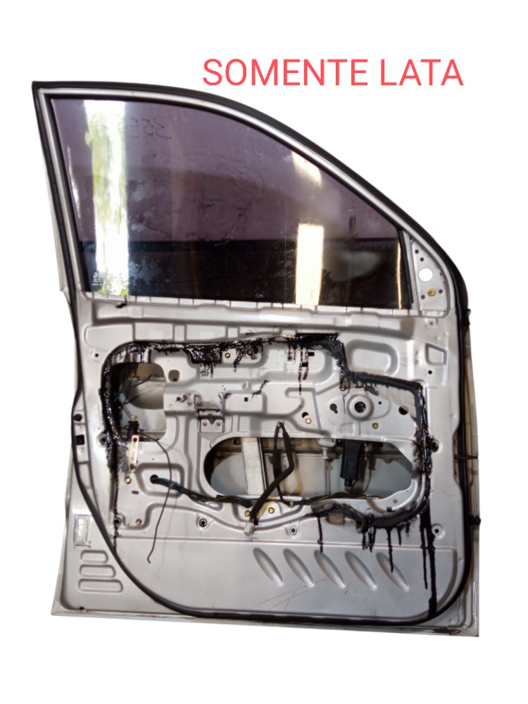 Porta Dianteira Esquerda Hyundai Atos Prime 2000 2003 Dianteira Esquerdo Prata 2