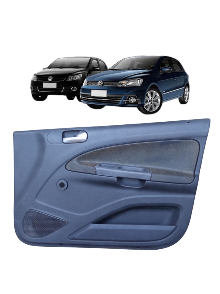 Forro De Porta Dianteira Direita Vw Gol G5 G6 G7 2009 2018  Cinza 1