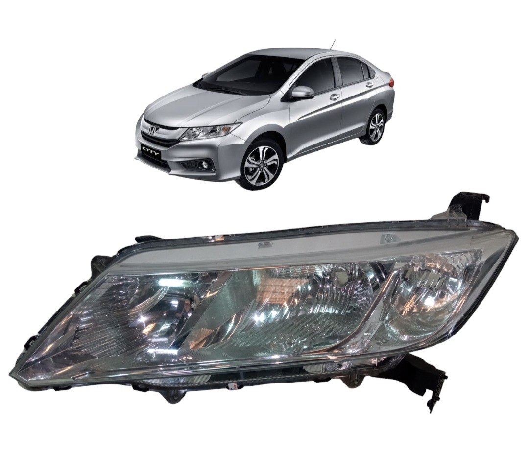 Farol Dianteiro Esquerdo Honda City 2015 2016 2017 Usado  Esquerdo 1