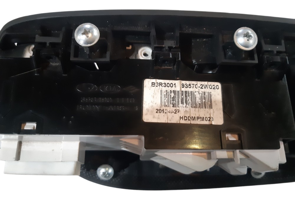 Moldura botao vidro eletrico santa fe 2014 2016 esquerdo 7
