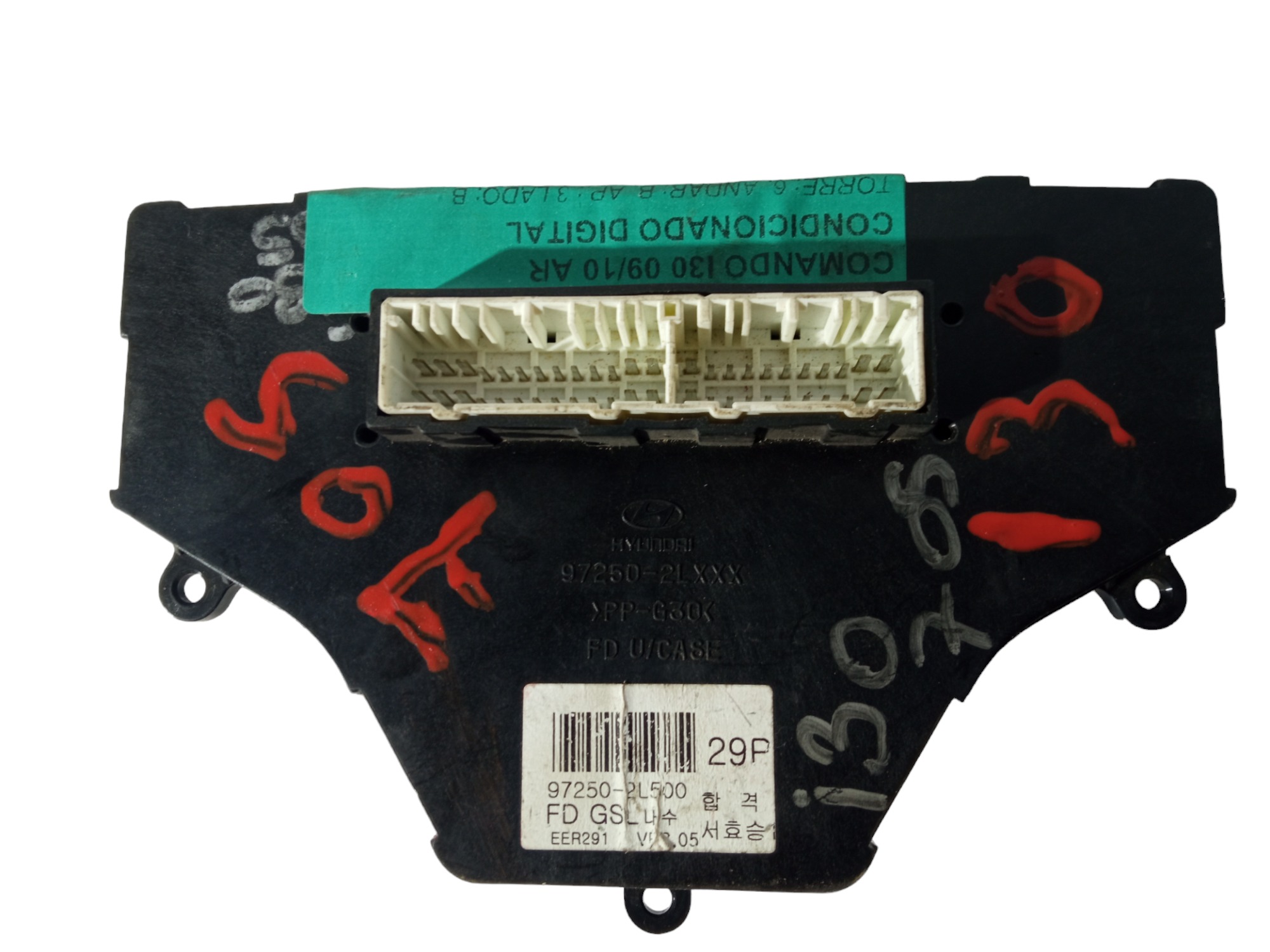 Controle Comando Ar Condicionado  Hyundai I30 2009 2012 Usad 5
