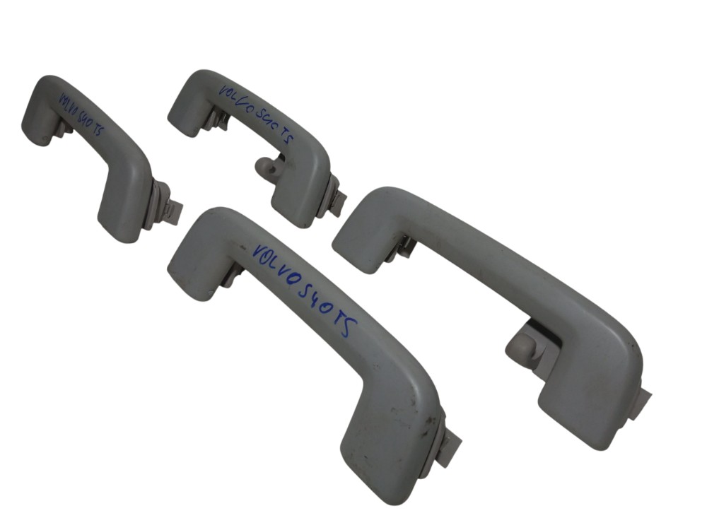 Kit Jogo Alca De Teto Puxador Pqp Volvo S40 2005 2009  Cinza 2