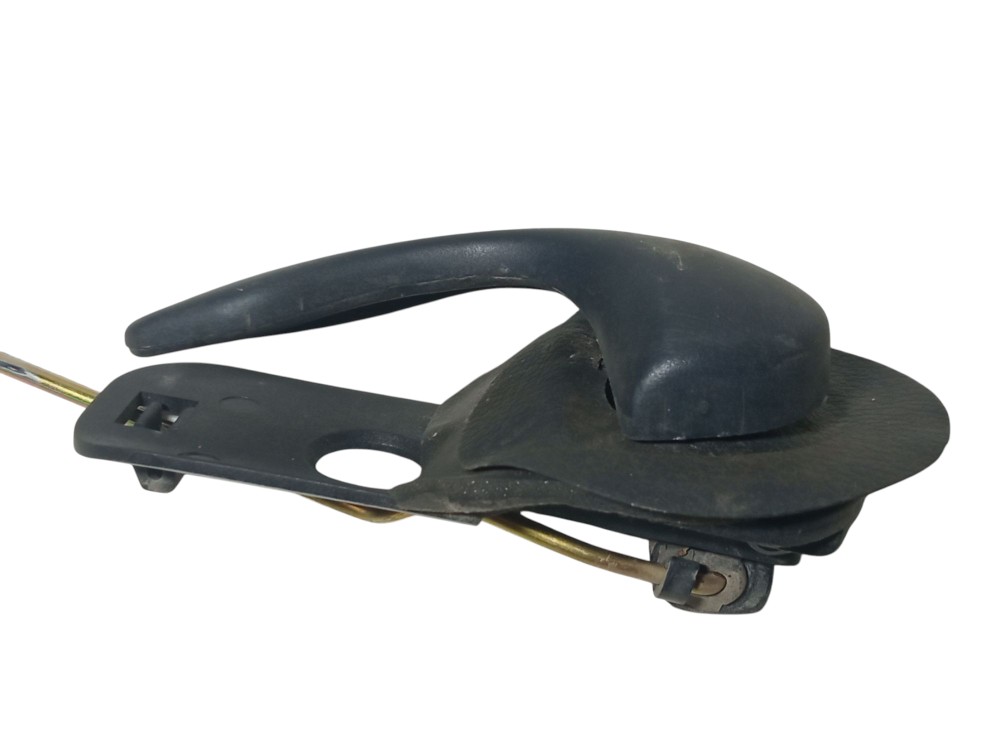 Macaneta Interna Traseira Esquerda Fiat Palio 2006 2012  Preto Traseira 4