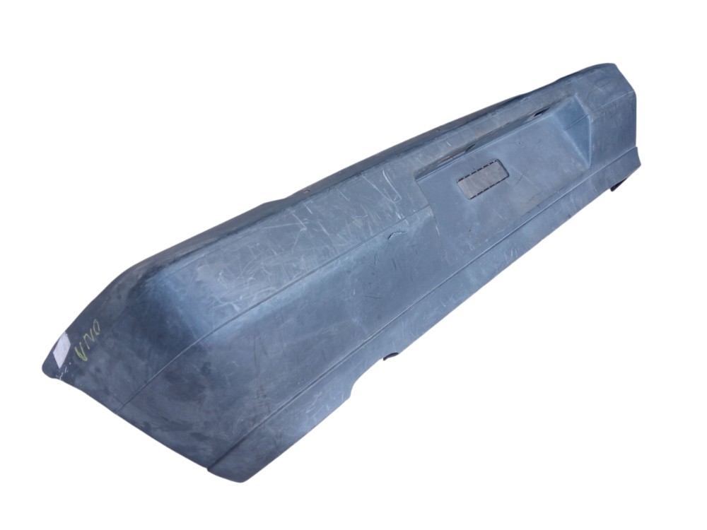Grade Parachoque Traseiro Fiat Uno Mille 2004 2010 Original  Preto Fosco 4