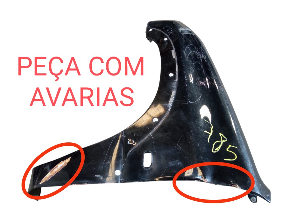 Paralama Dianteiro Esquerdo Gm Tracker 2005 2009 Original 2