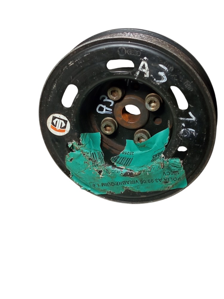 Polia Virabrequim Audi A3 1.6 1999 A 2006 Original 3