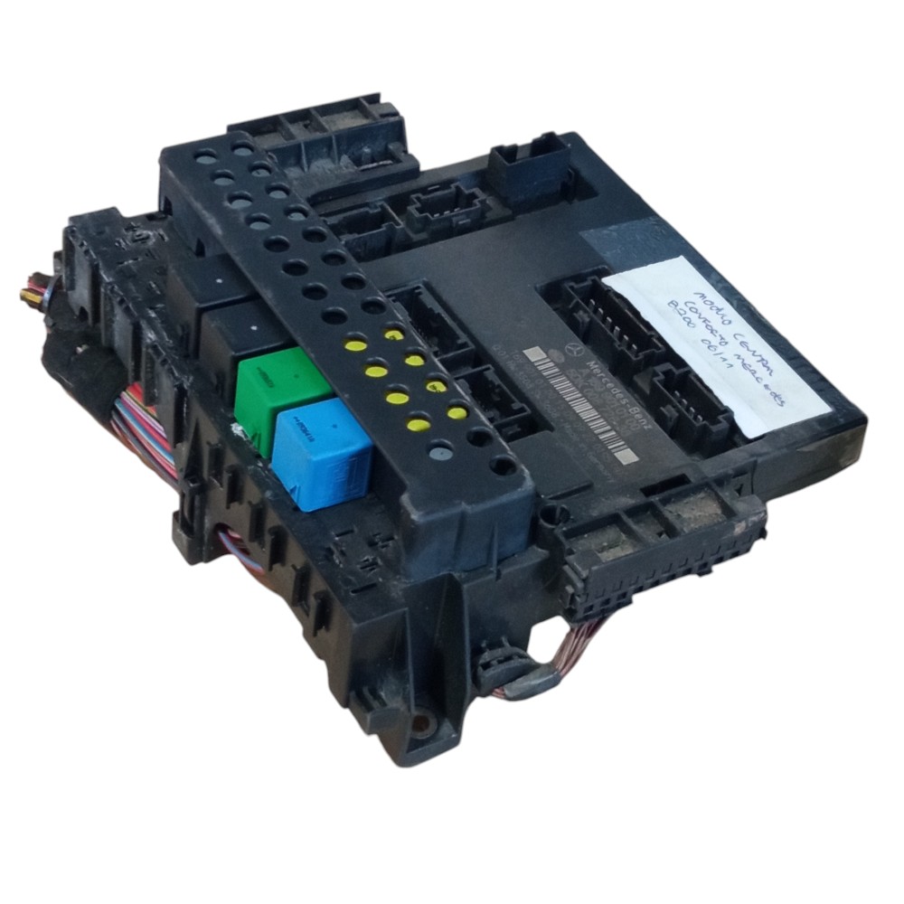 Modulo Central Conforto Mercedes B200 2006 2011 Original 3