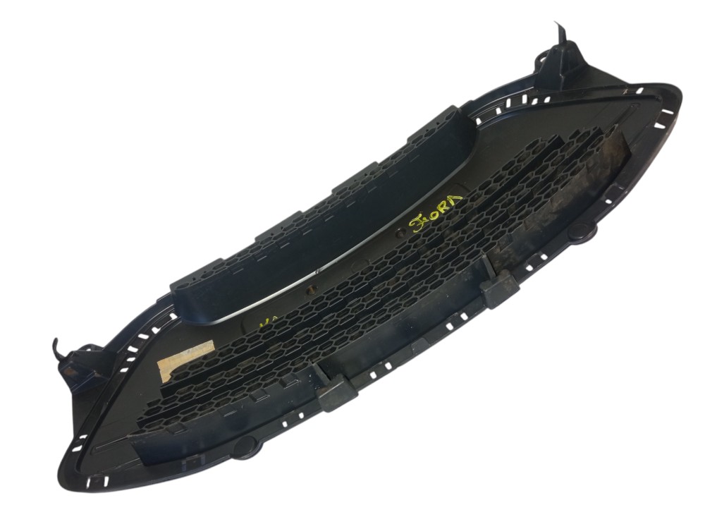 Grade Dianteira Inferior Parachoque Ford Ka 2012 2013 2014  Preto Fosco 5