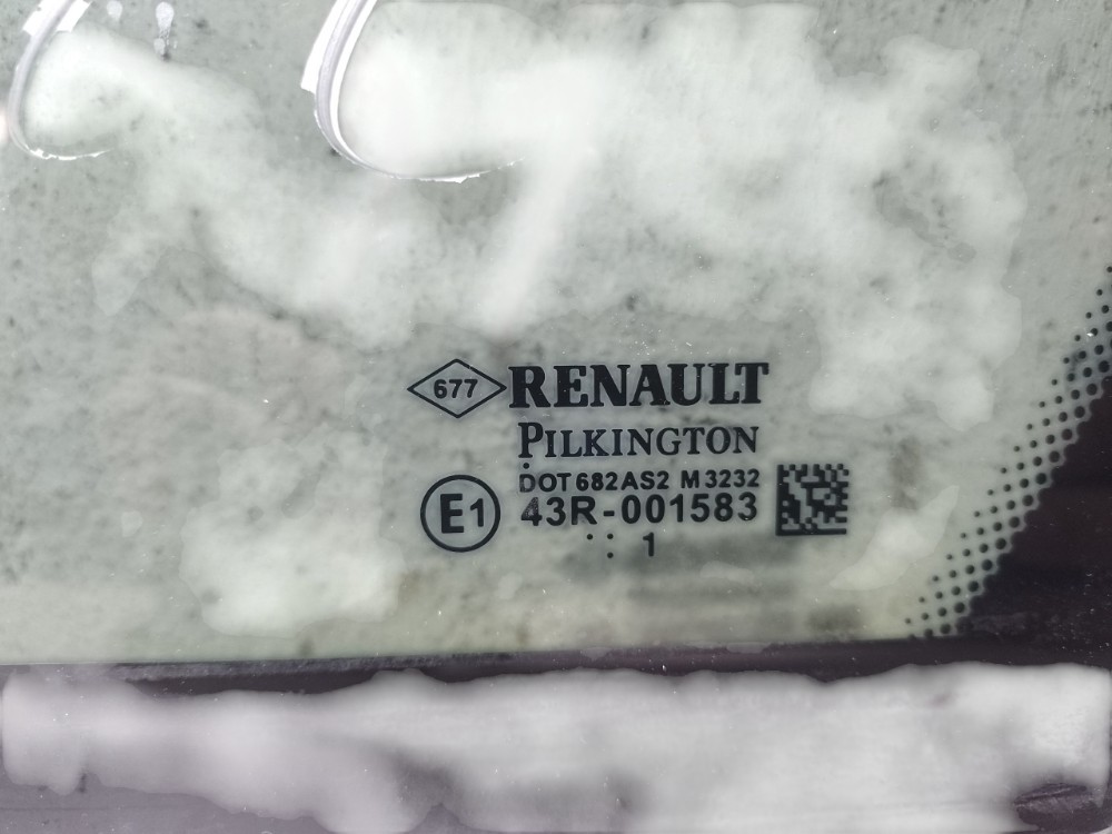 Vidro Fixo Porta Traseira Esquerda Renault Fluence 2011 2016 5