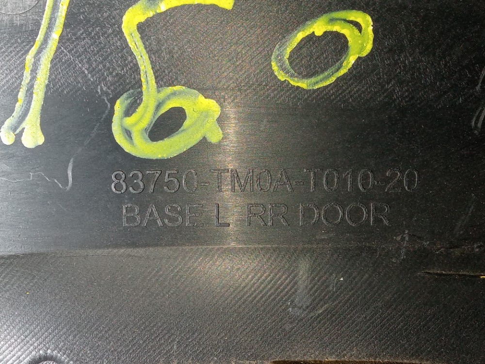 Forro Porta Traseira Esquerda Honda City 2009 2014 Original 8