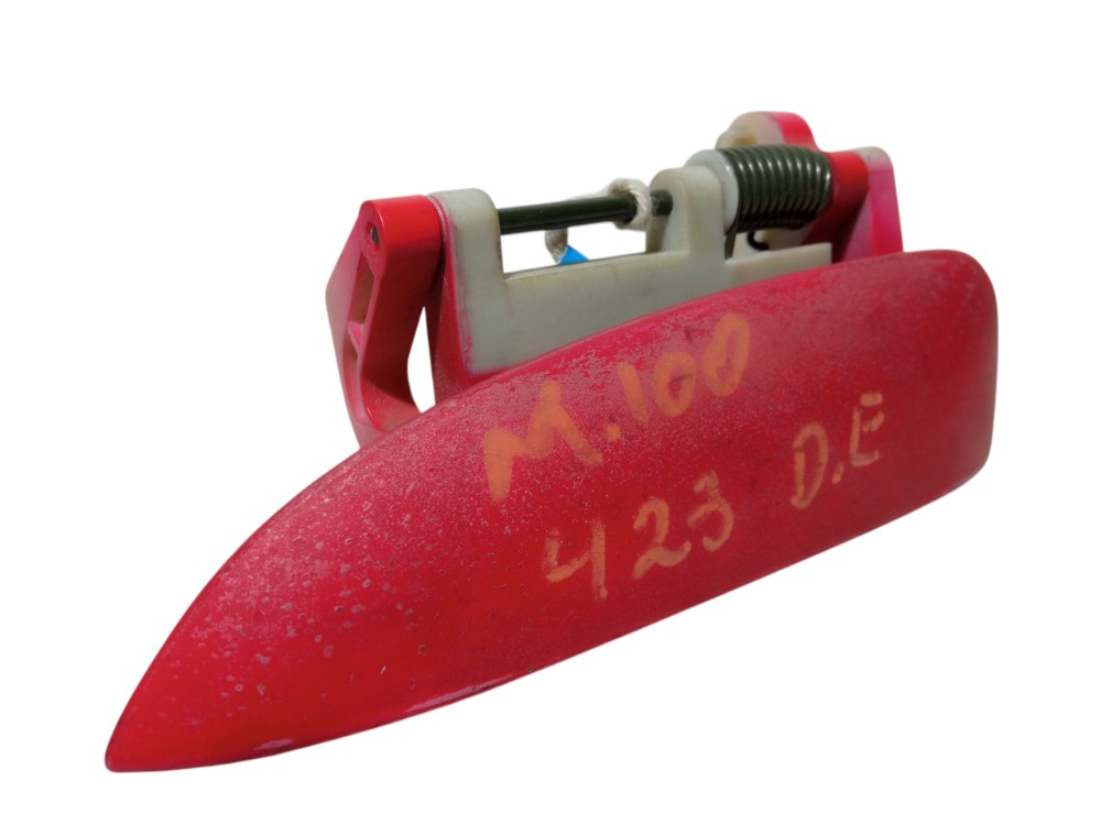 Macaneta Externa Porta Dianteira Esquerda Effa Changhe M100 Vermelho Dianteira 3