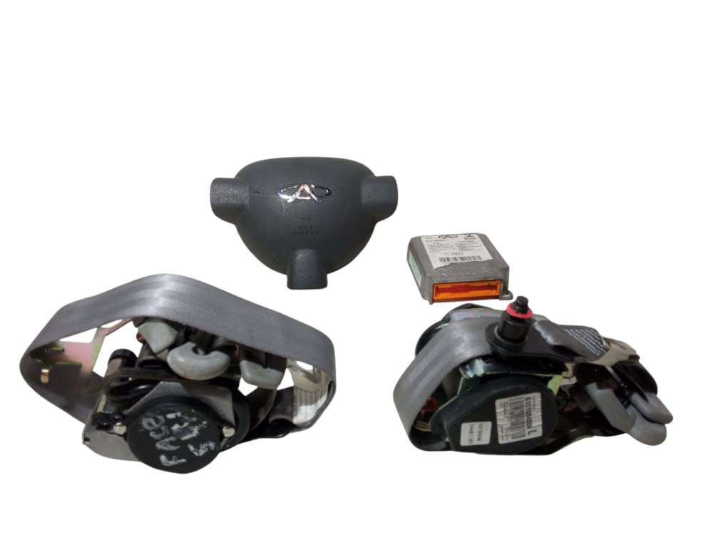 Kit Airbag Chery Face 2010 2015 1.3 Original Usado 3