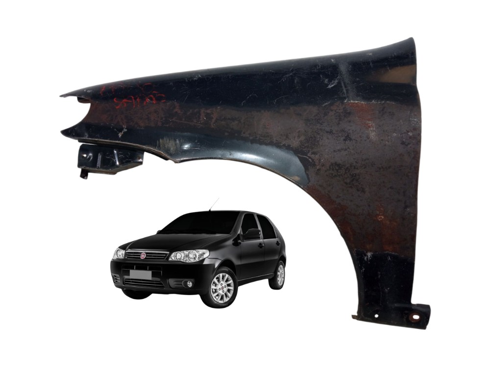 Paralama Dianteiro Esquerdo Fiat Palio G3 Sapao 2006 2012 1