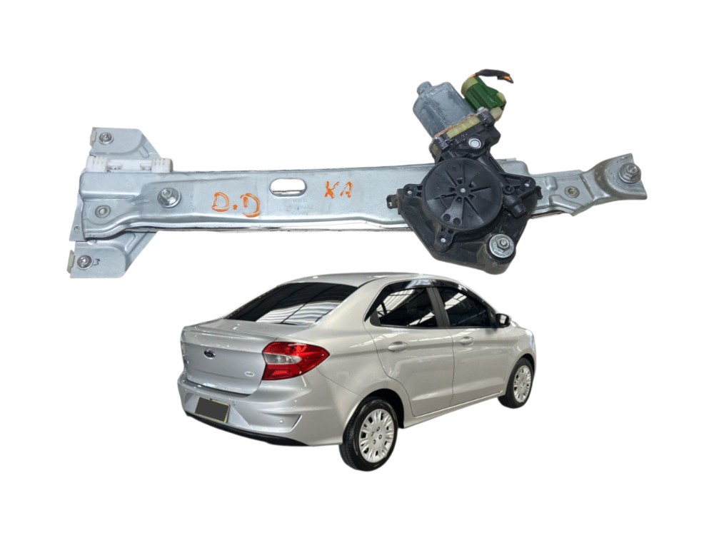 Maquina Vidro Eletrico Traseiro Direito Ford Ka Sedan 2019 1