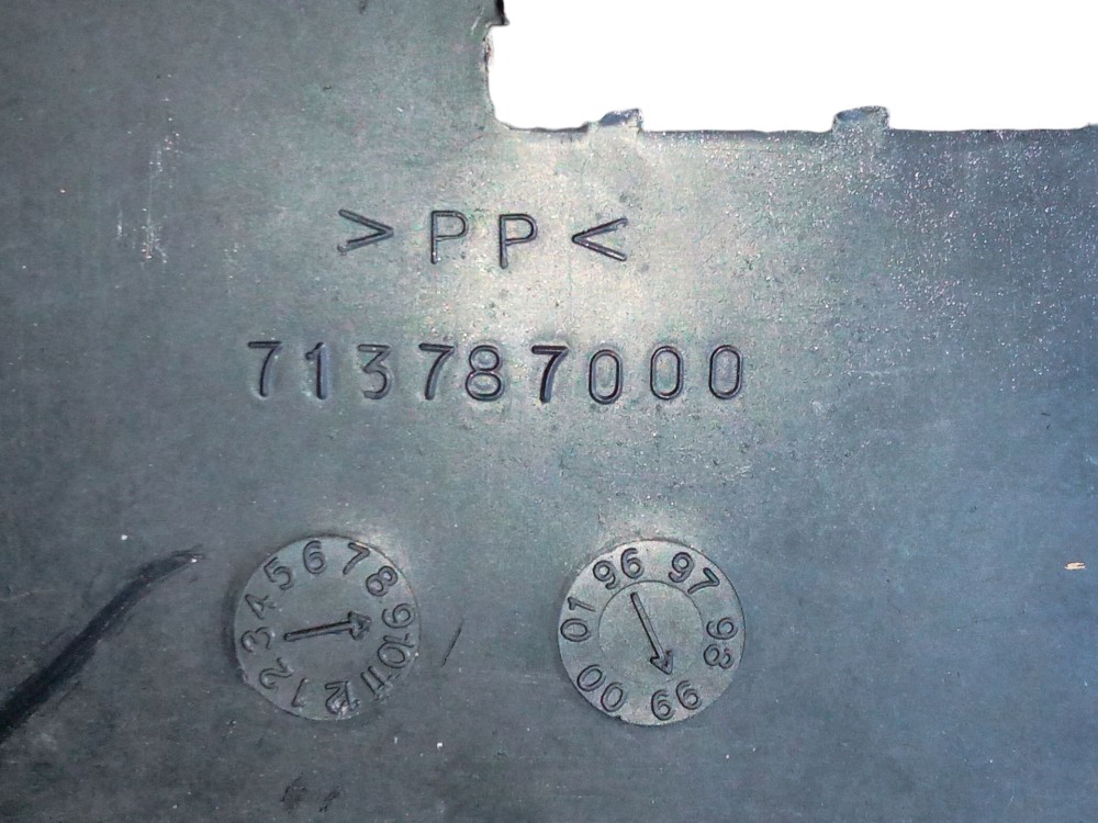 Grade Parachoque Traseiro Fiat Palio 96 2000 Original  Prata Brilhante 7