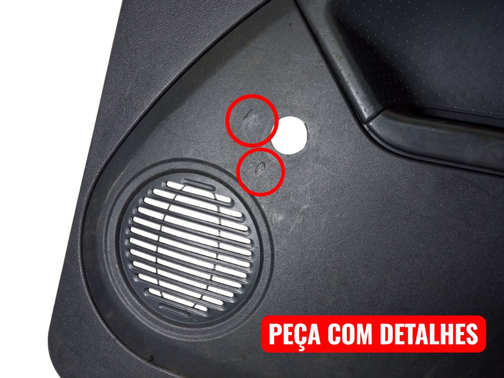 Forro Porta Traseira Direita Ford Fiesta 2004 2012 Original Cinza 2
