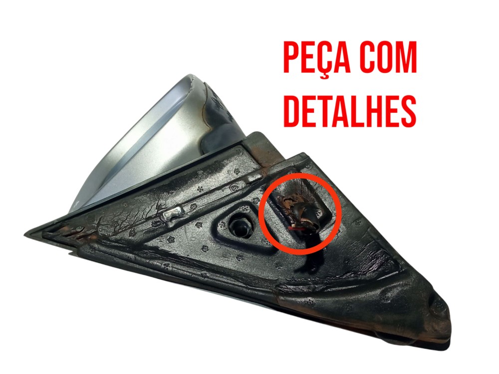 Retrovisor Eletrico Direito Audi A3 2000 2006  Lente Azul 2