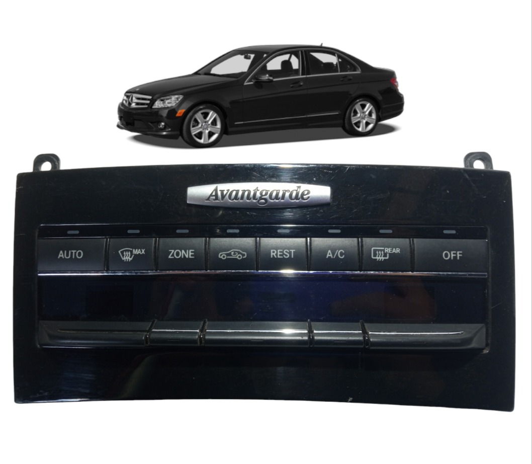 Comando Botao Ar Condicionado Mercedes E350 2010 Original  Preto 1