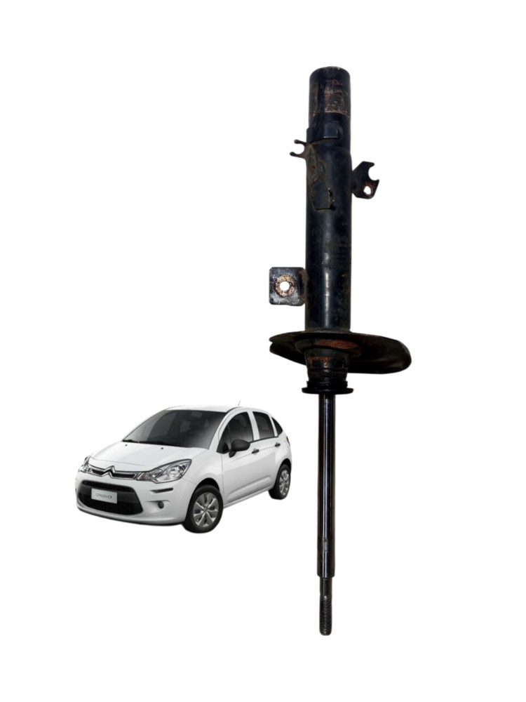 Amortecedor Dianteiro Esquerdo Citroën C3 2013 2016 Usado 1
