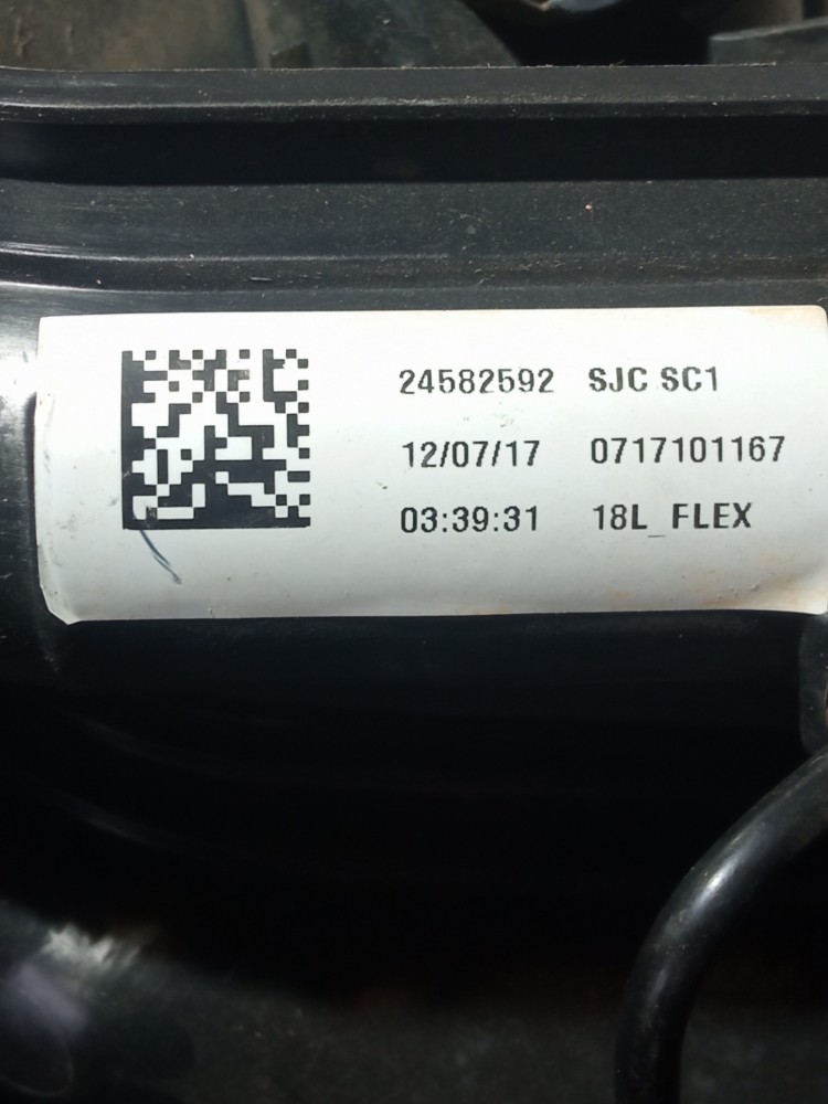 Coletor Admissao Gm Onix Prisma Cobalt 2013 2020 1.4 1.8 6
