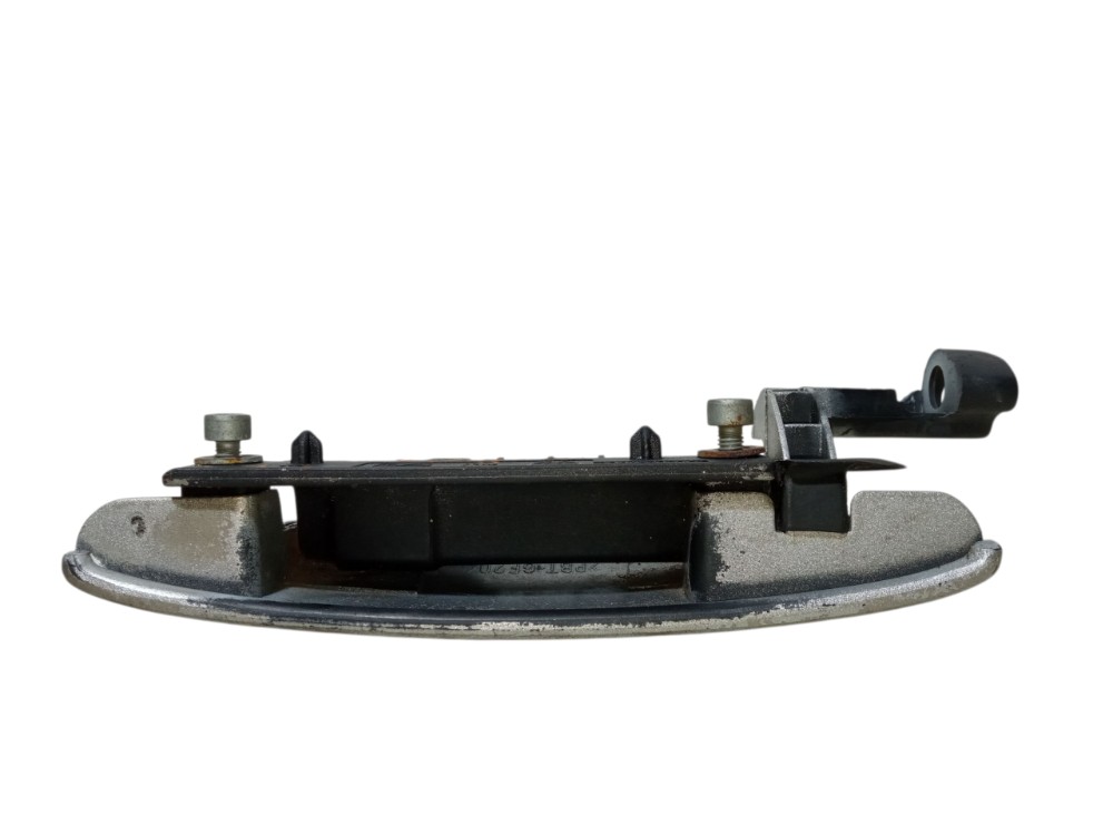 Macaneta Externa Porta Traseira Direita Fiat Palio 2002 2005 Prata Traseira 5
