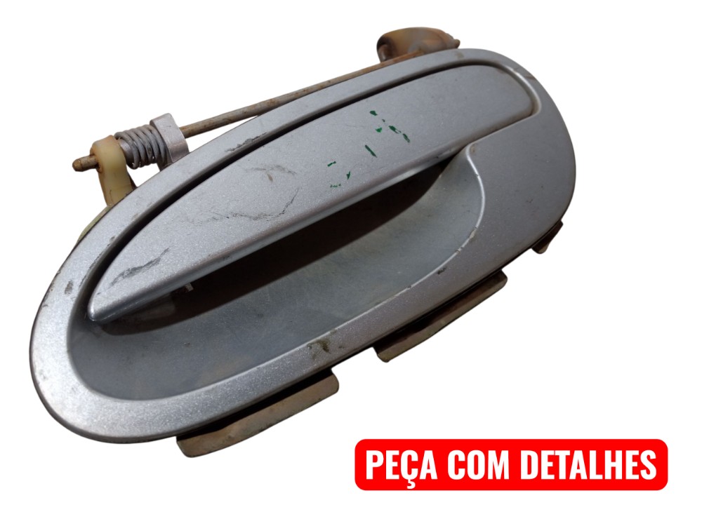 Macaneta Externa Traseira Esquerda Omega Australiano 99 2005 Prata Traseira 2