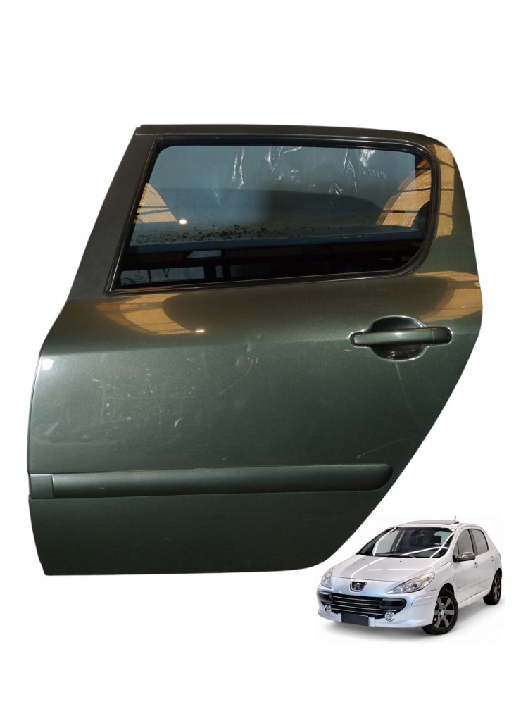 Porta Traseira Esquerda Peugeot 307 2006 2012 1.6 Original  Traseira Esquerdo 1 1