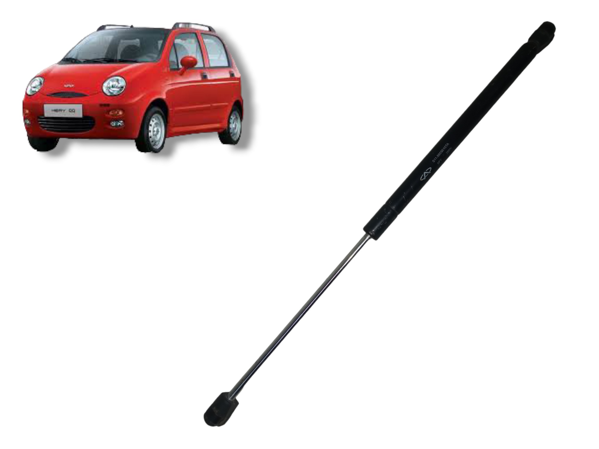 Amortecedor Capo Traseiro Porta Malas Chery Qq 2012 A 2014