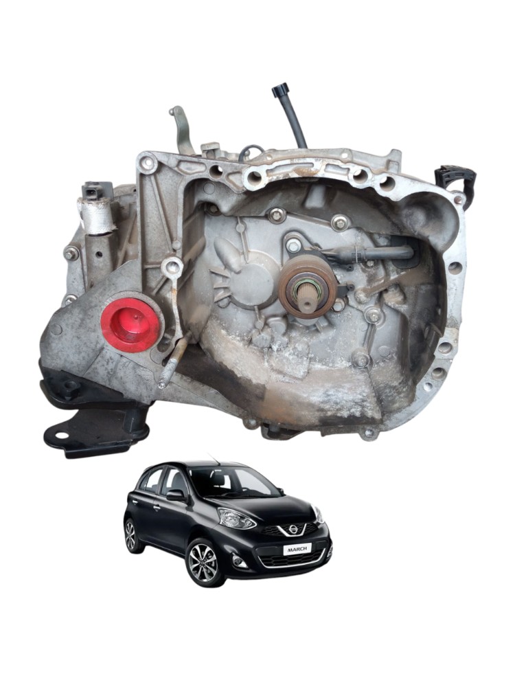 Caixa Marcha Cambio Manual Nissan March 2012 2016 1.0 16v 1