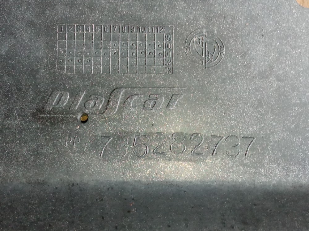 Parachoque Traseiro Fiat Palio Fire 2000 1.3 16v Original 7