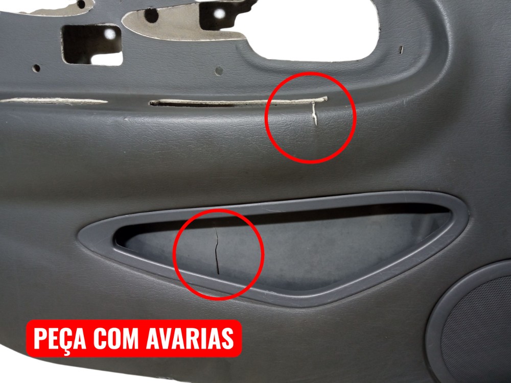 Forro Porta Dianteira Esquerda Kia Shuma 98 99 2000 1.5 Cinza 2