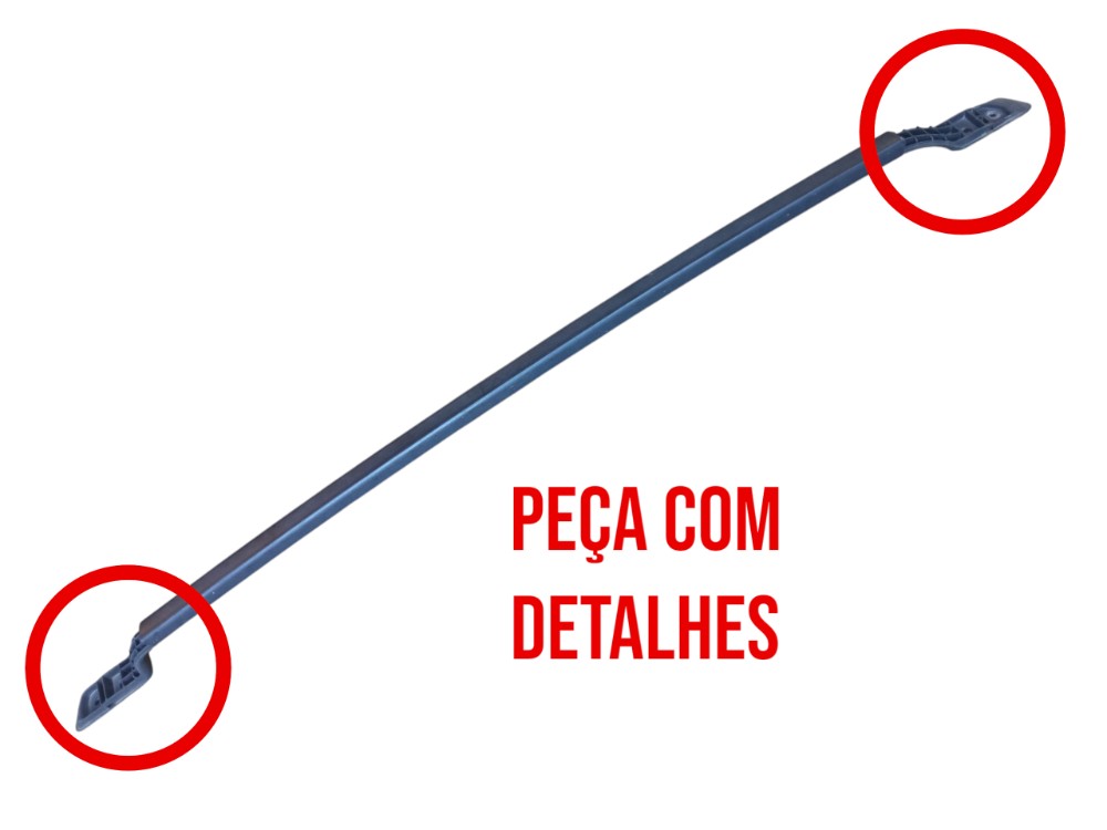 Par Rack De Teto Chery Face 2010 2015 1.3 16v Original  Preto 2