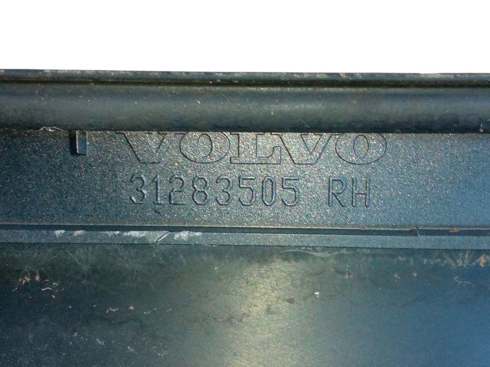 Acabamento Spoiler Saia Lateral Direito Volvo S40 2005 2009  Preto 7